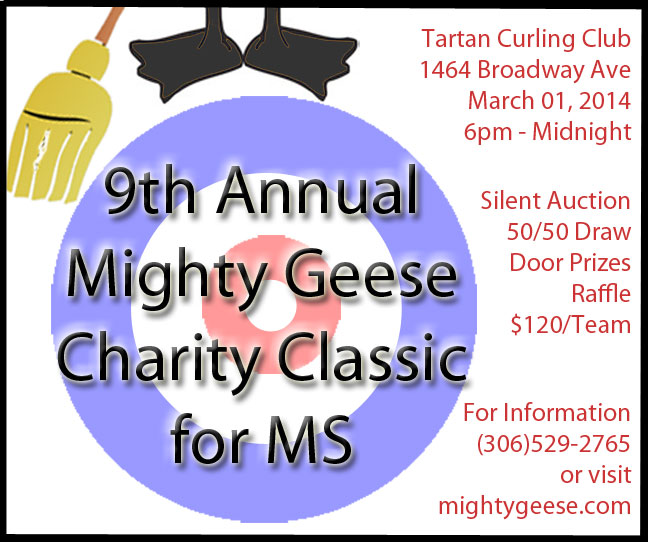 9th Annual Mighty Geese Charity Curling Classic - Regina Web Design