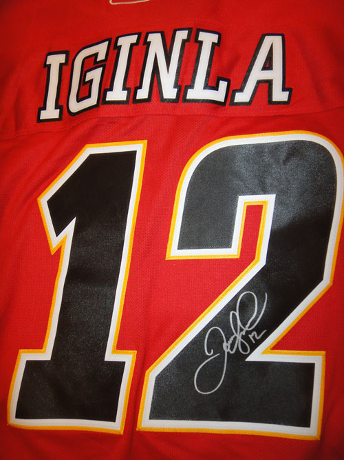 Iginla Signature
