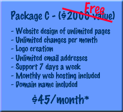 Package C - Regina Web Design